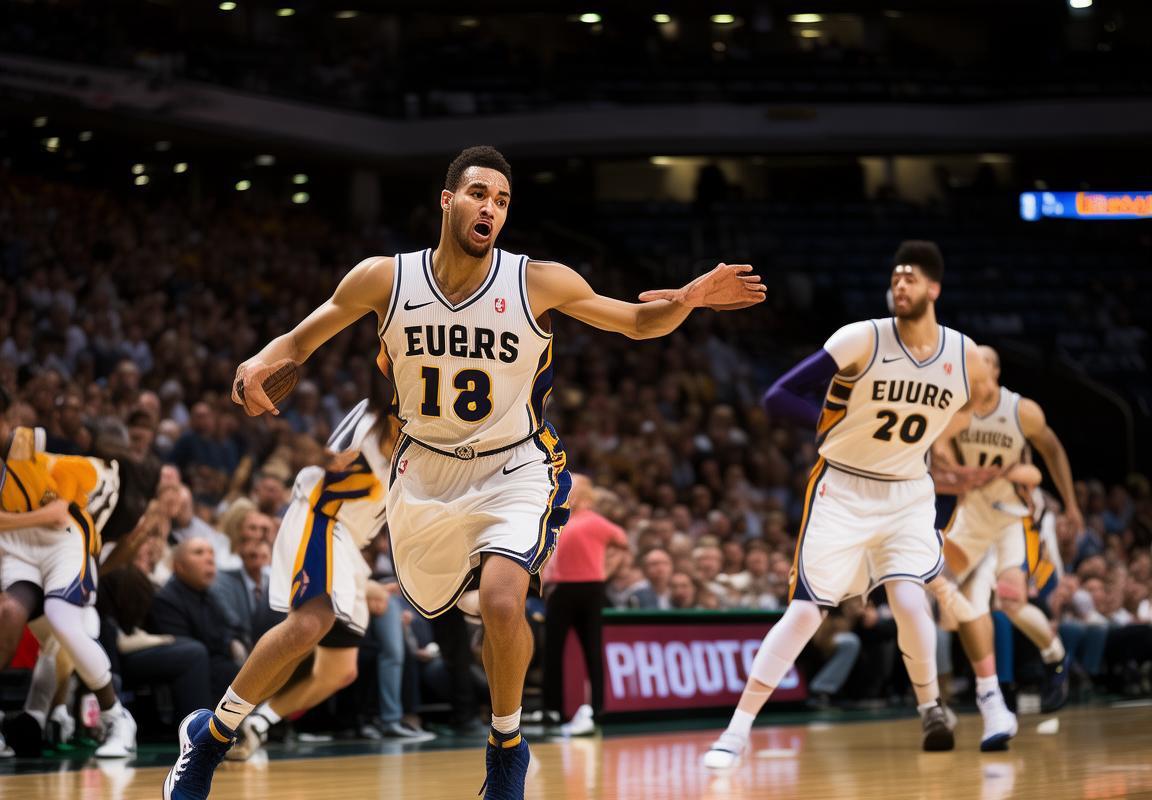 [NBA]对上霍姆格伦 爱德华兹后撤步三分命中